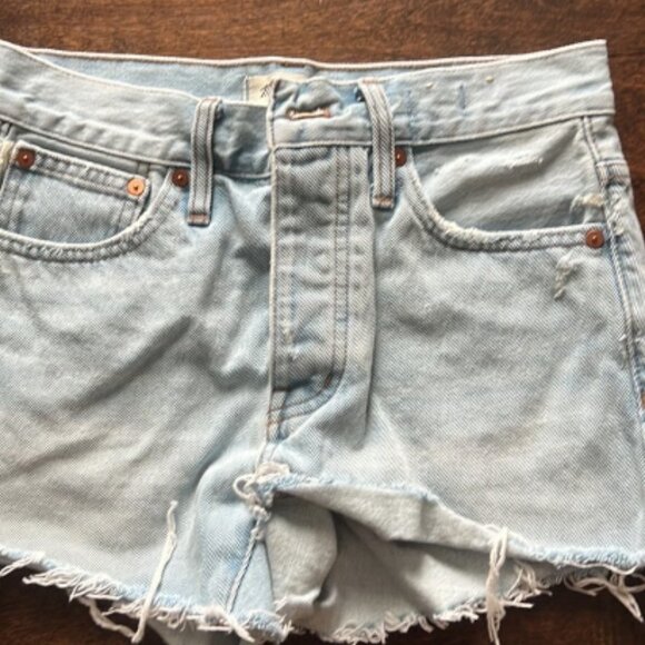 denim Shorts - Picture 2 of 3